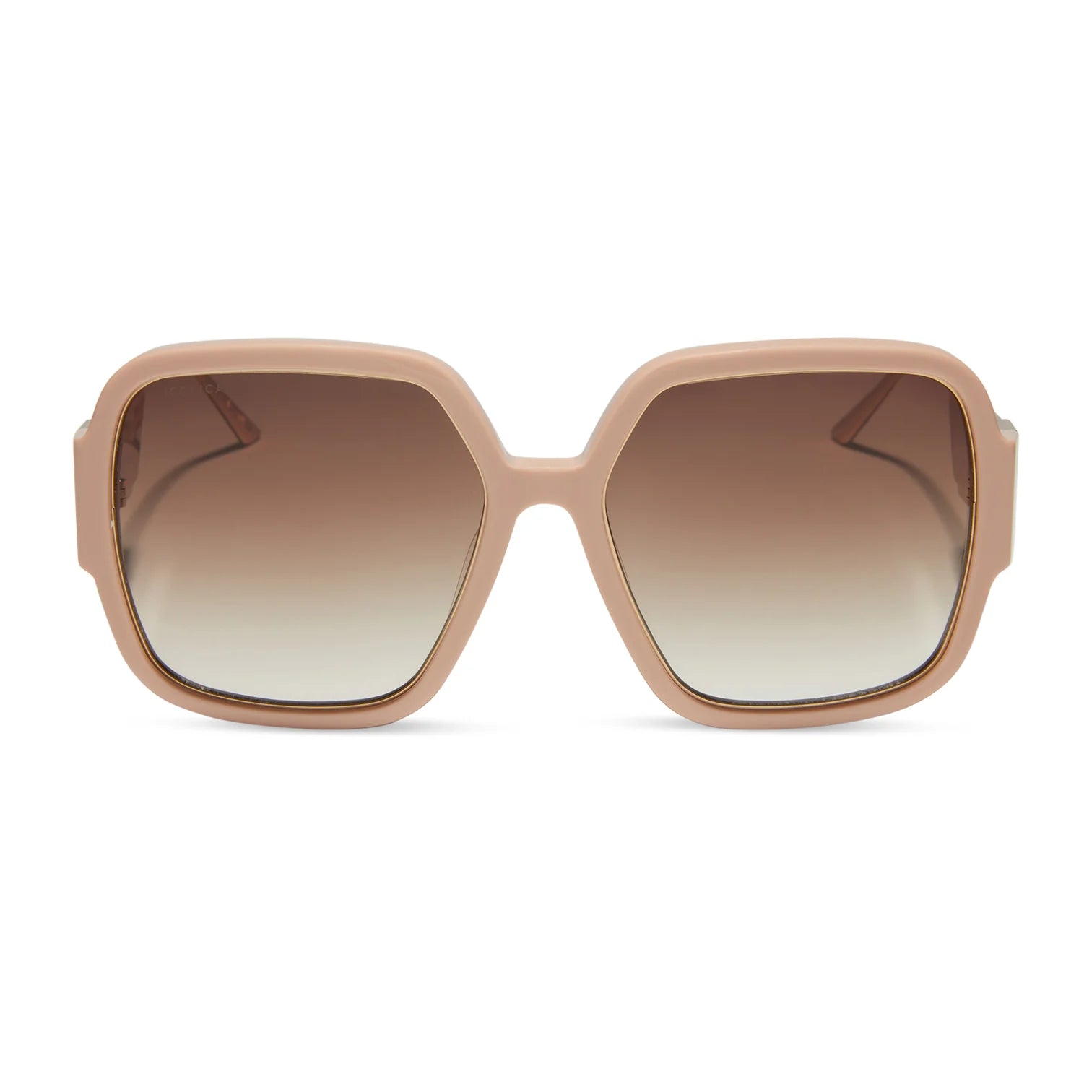 DIFF Eyeware - Tina II Nude Brown Gradient Polarized 