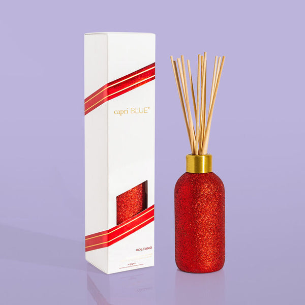 RED GLITTER REED DIFFUSER, VOLCANO