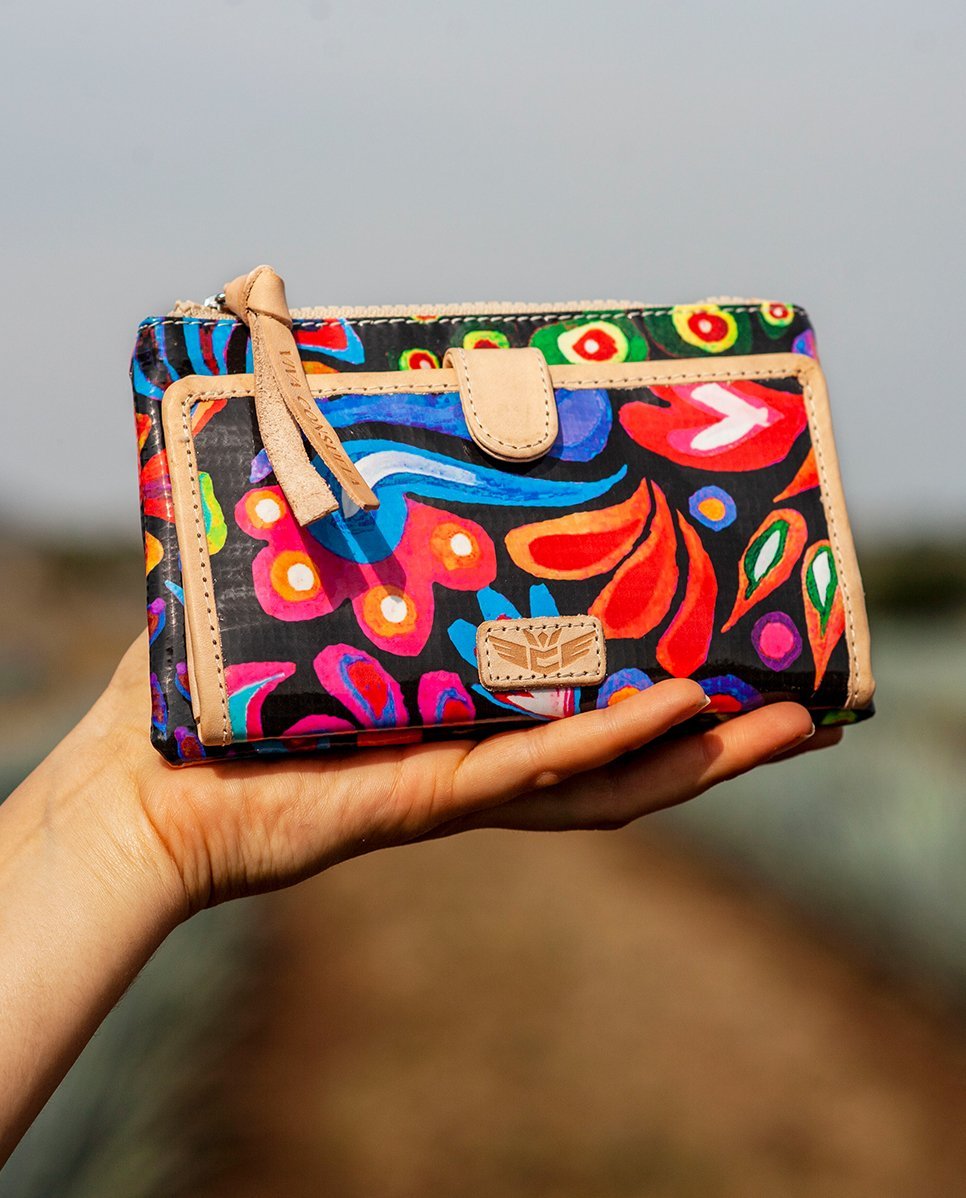 LV Large Wallet  Upcycled Designer Tri-Fold Slim Wallet – Sugar Babies  Children's Boutique/Meg's Shoppe