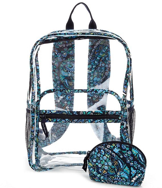 Clearly Colorful Large Backpack Set Dreamer Paisley