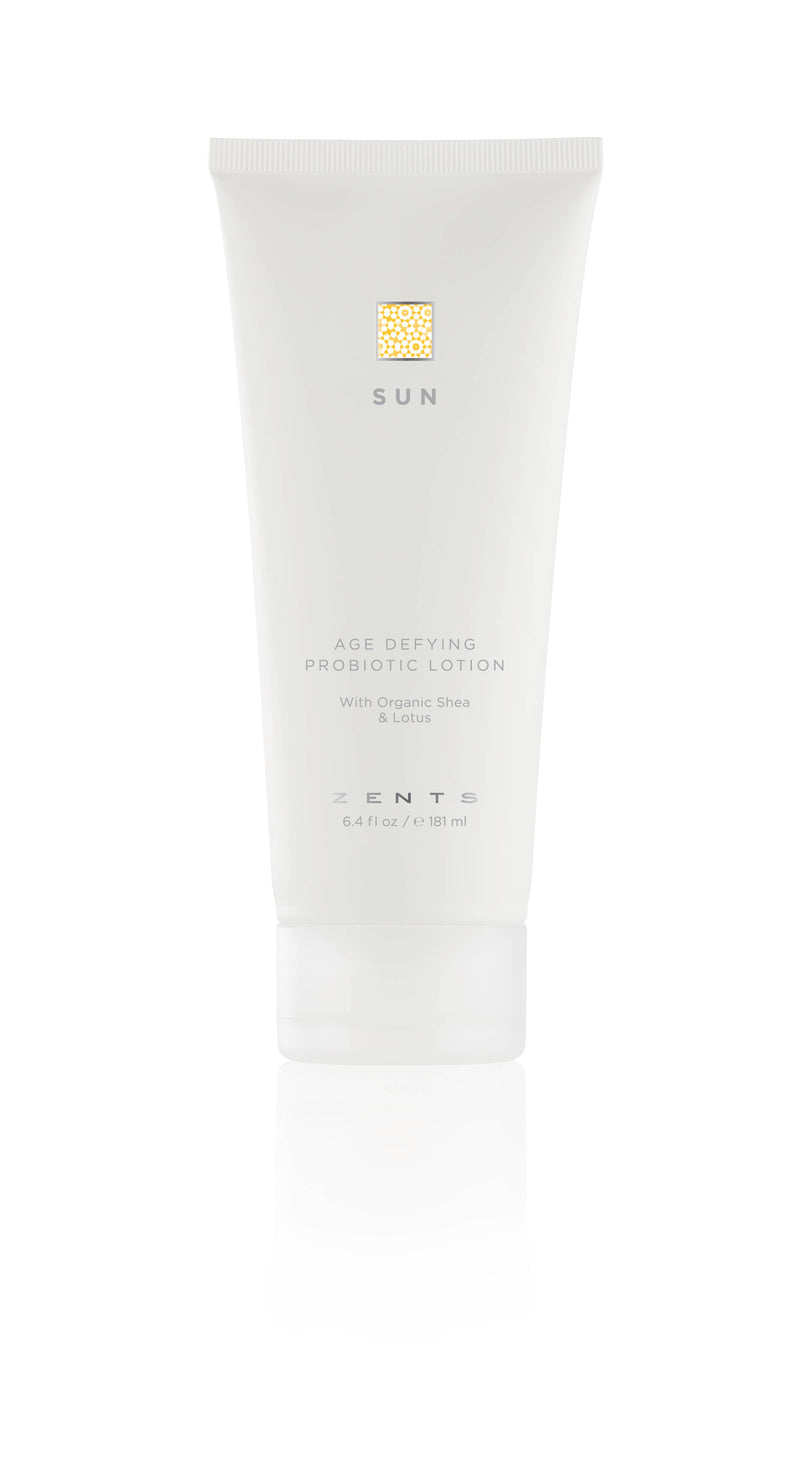 Sun, ZENTS Age Defying Probiotic Lotion, 6.4oz