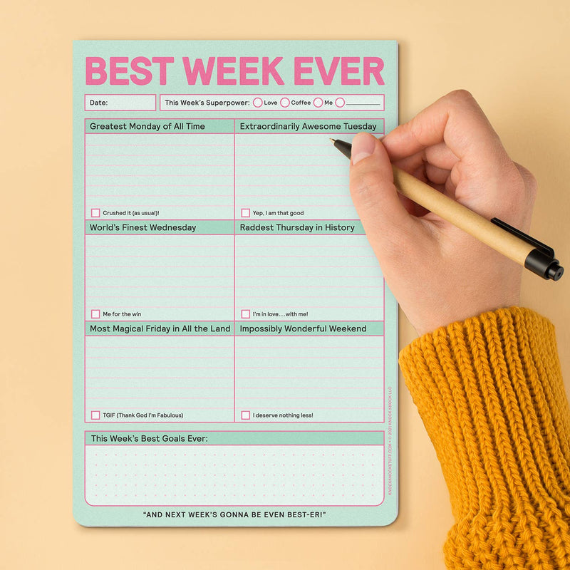 Best Week Ever Pad (Pastel Version)