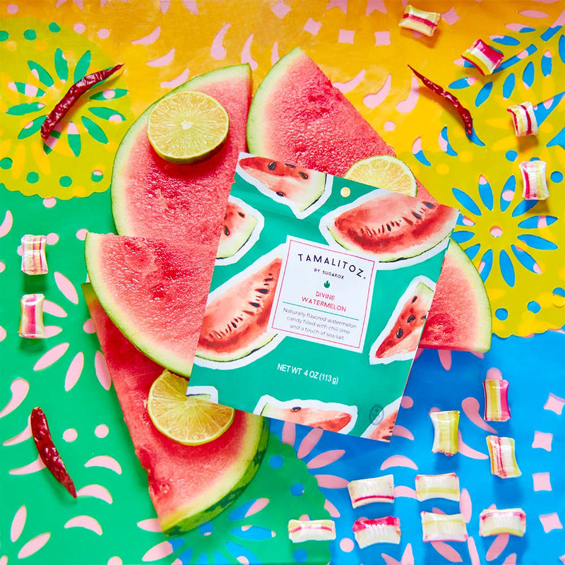 DIVINE WATERMELON TAMALITOZ CANDY 12 CT