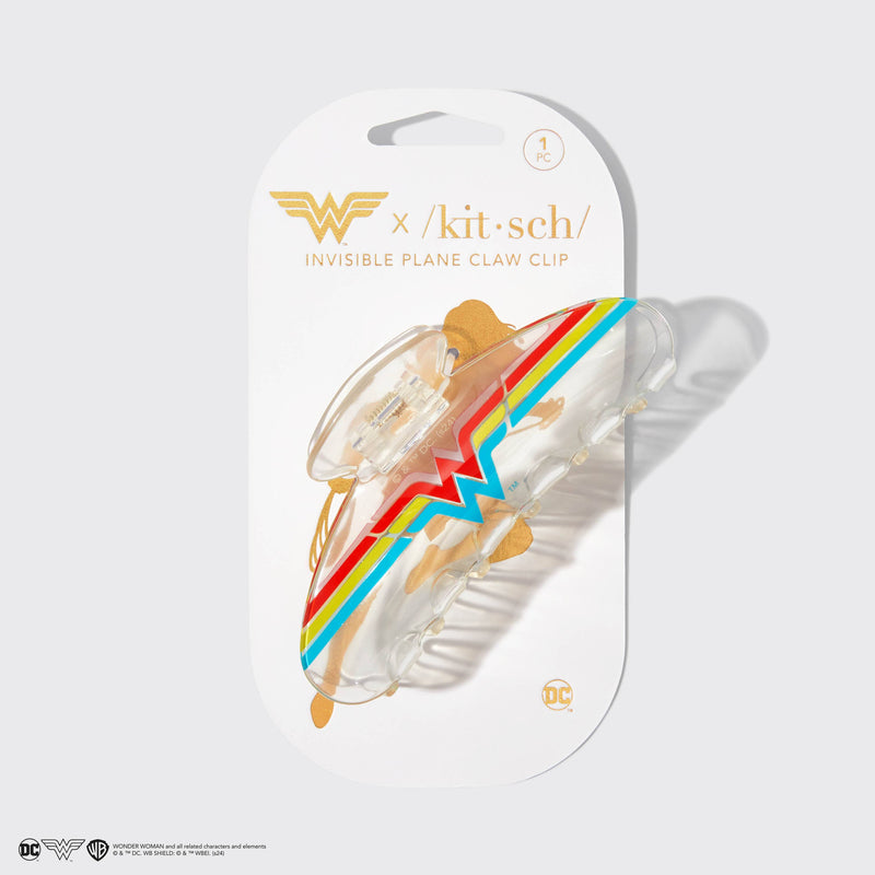 Wonder Woman x kitsch Clear rAcrylic Printed Clip
