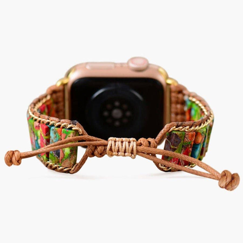 Rainforest Jasper Apple Watch Strap