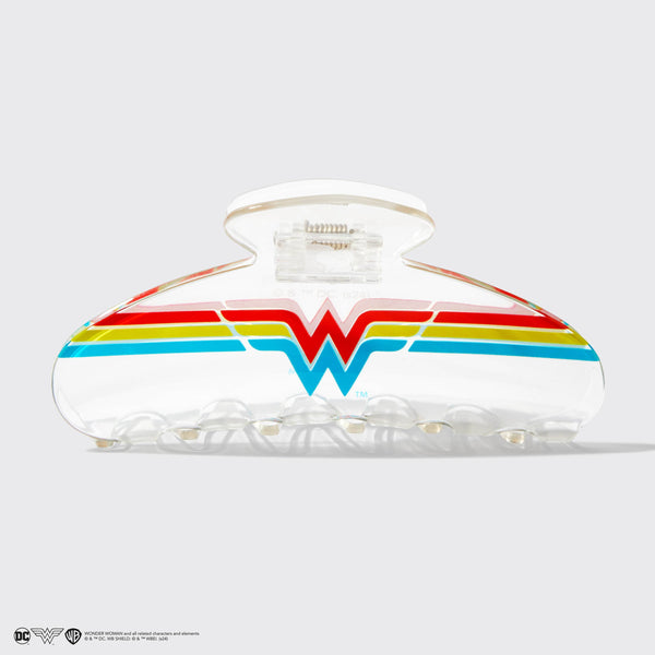 Wonder Woman x kitsch Clear rAcrylic Printed Clip