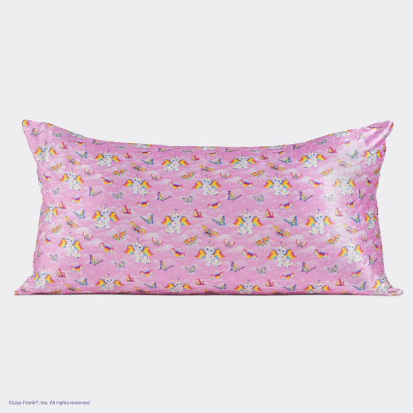 Lisa Frank x Kitsch King Satin Pillowcase - Angel Kitty™