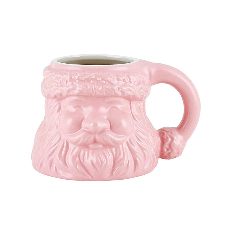 SHAPED MUG - SANTA PINK