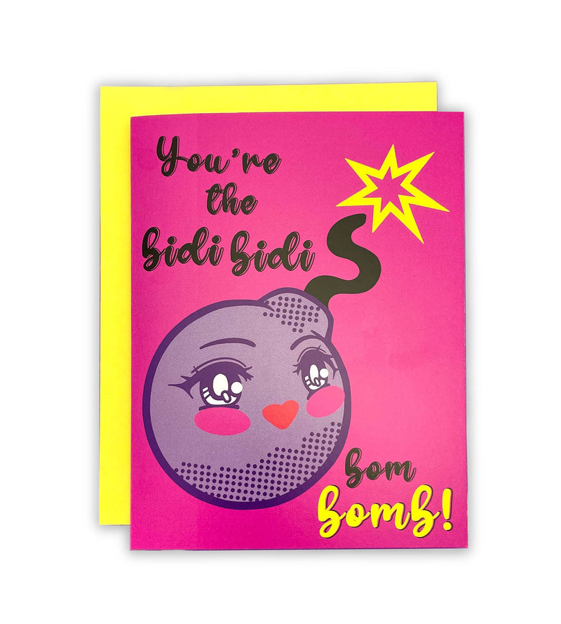 BIDI BIDI BOMB BOMB, Selena inspired Card (A2)