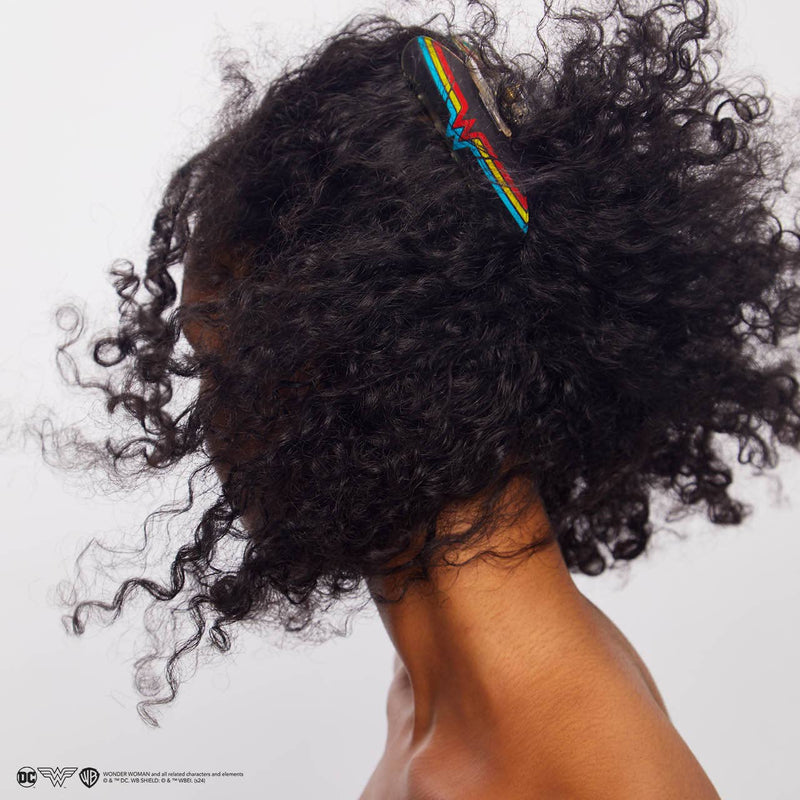 Wonder Woman x kitsch Clear rAcrylic Printed Clip