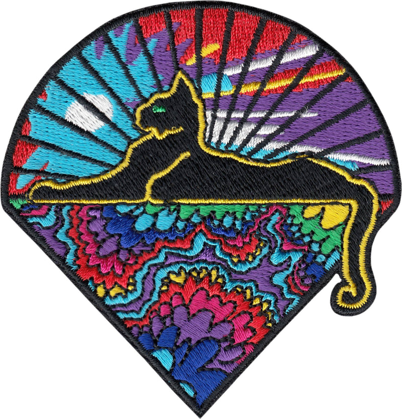 Patch - Cat - Egyptian Style With Wings In Full Color