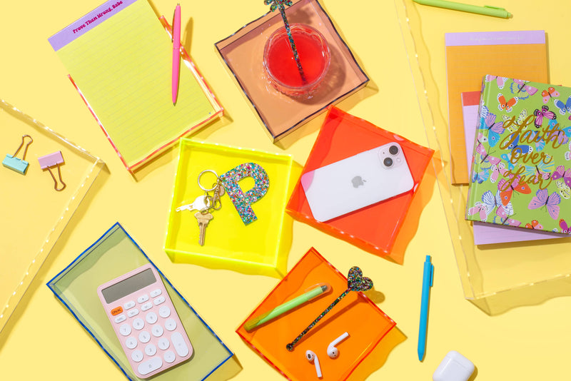 Wavy Tray - Square - Green