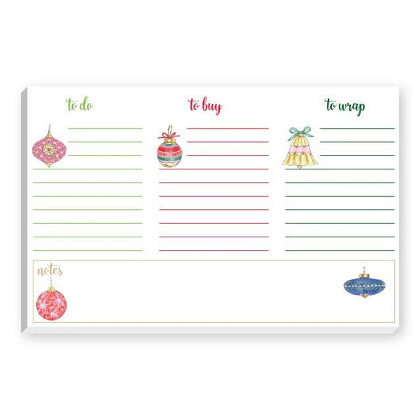 TO DO, TO BUY...CHRISTMAS NOTEPAD