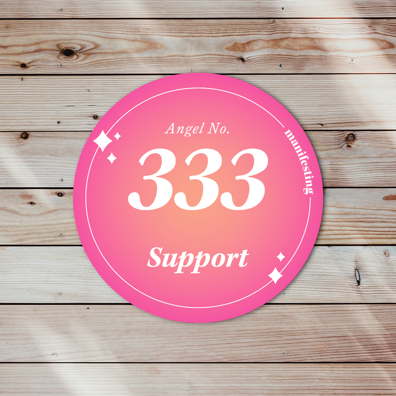 Angel Number Sticker: 222