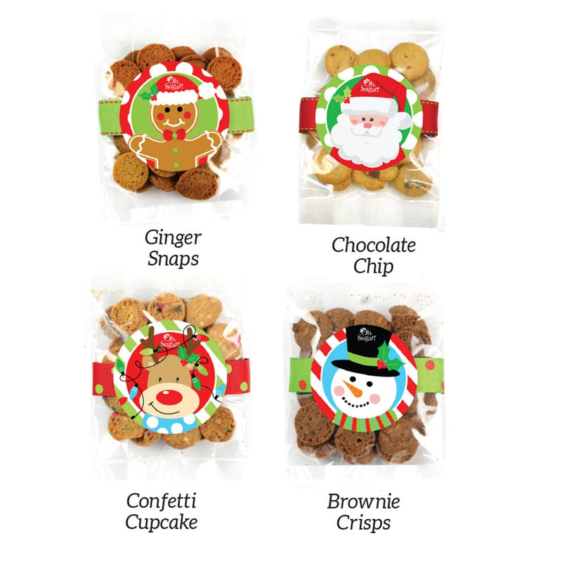 Cookies - Christmas Mixed Flavor Case - Small Bags