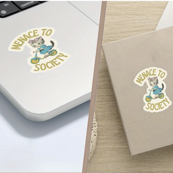 Menace to Society Sticker