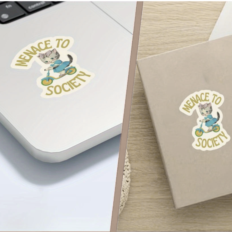 Menace to Society Sticker