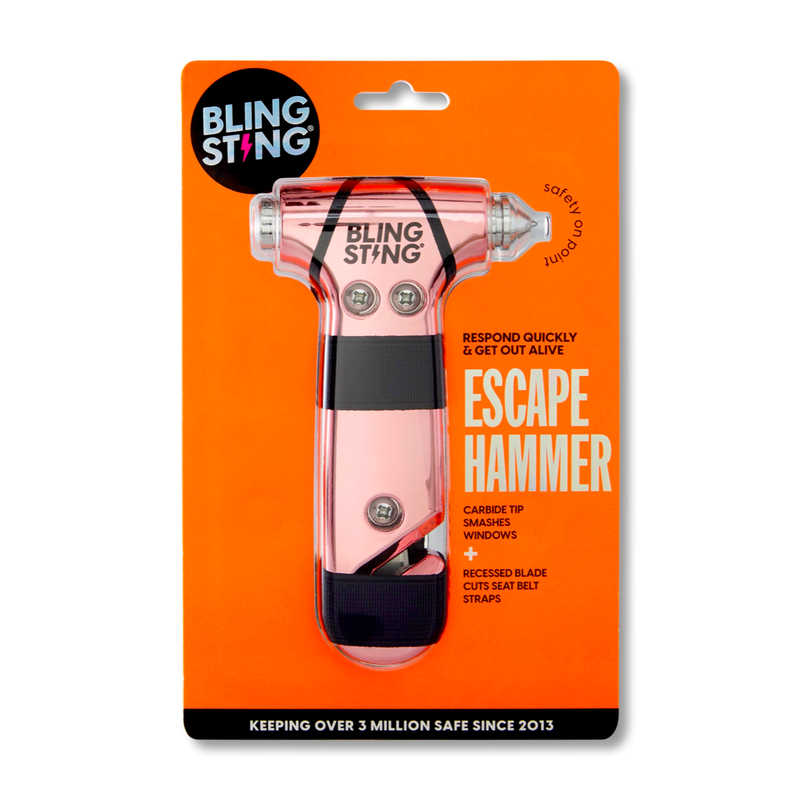 Emergency Escape Hammer | Blush 
Pink