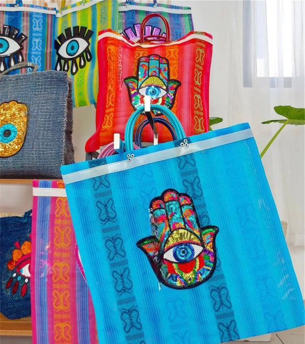 Mesh Large bags - Hamsa