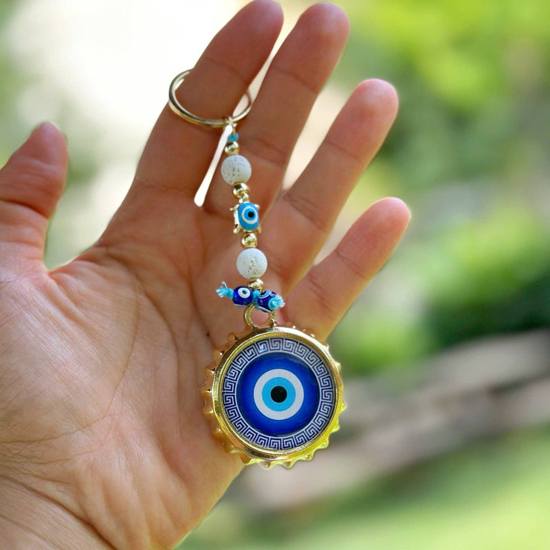 Evil Eye Bottle Opener Keychain, Wedding Favors