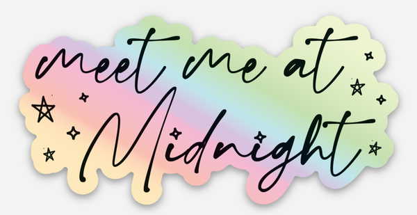 Meet me at Midnight Sticker