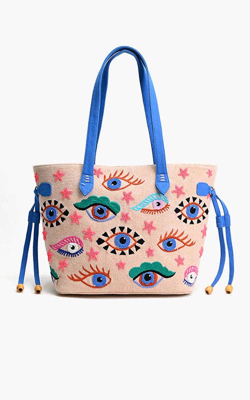 Mystic Gaze Pink Tote