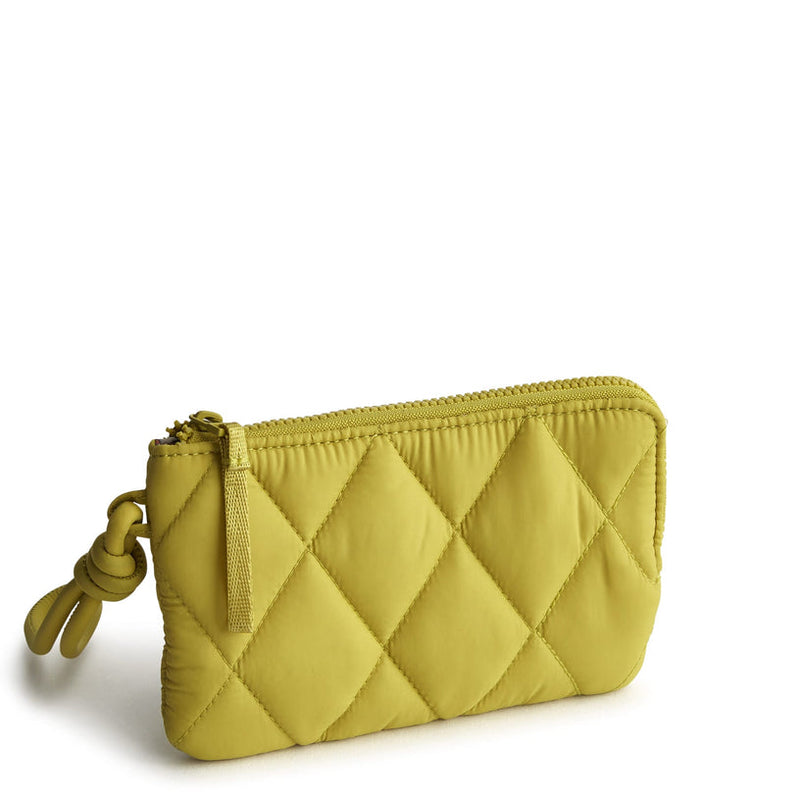 Zip Wristlet : Golden Olive