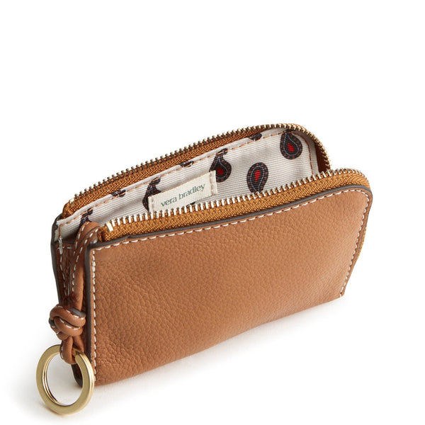 Zip Card Pouch : Roasted Pecan