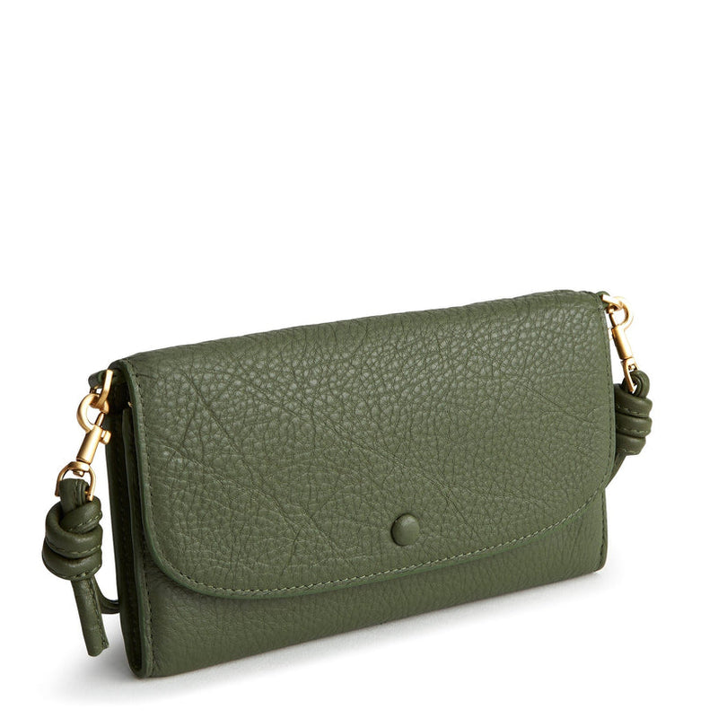 Wildwood Wallet Crossbody : Bronze Green