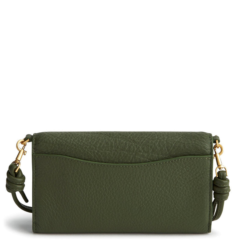 Wildwood Wallet Crossbody : Bronze Green