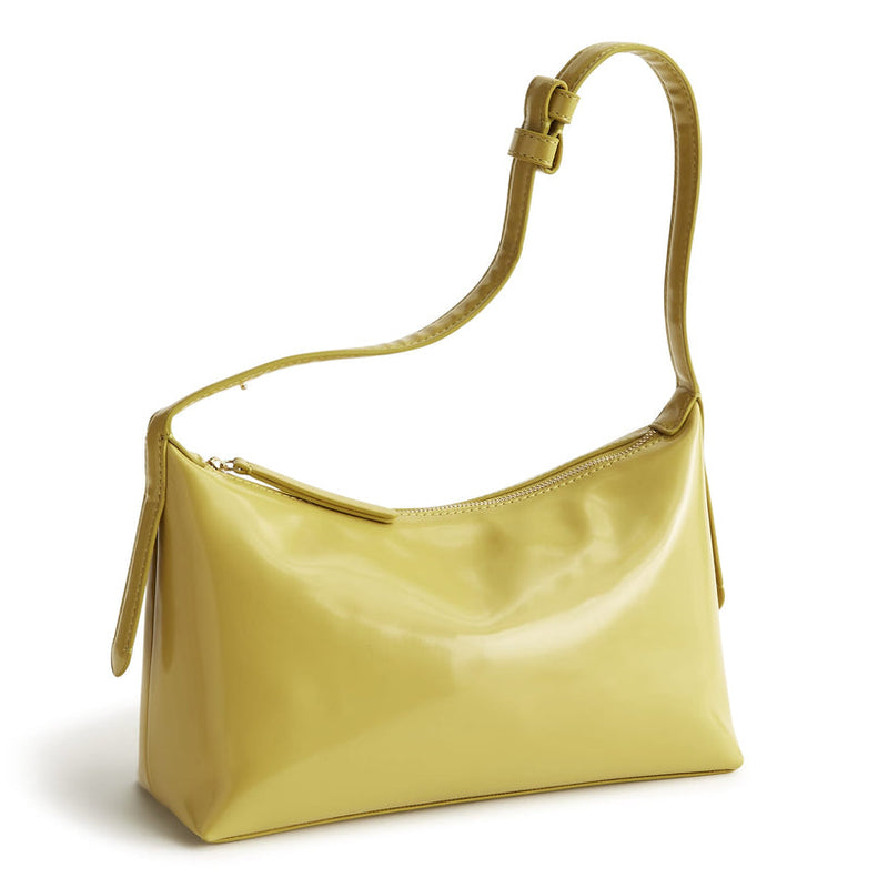 Roxbury Crescent Shoulder Bag : Golden Olive