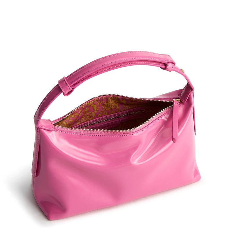 Roxbury Crescent Shoulder Bag : Ibis Rose