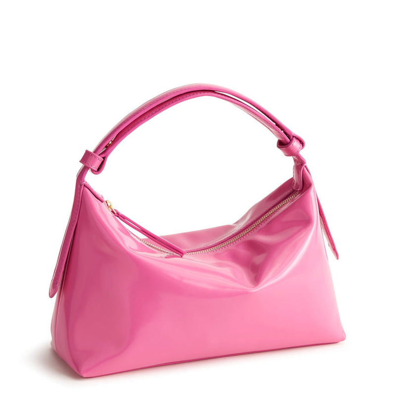 Roxbury Crescent Shoulder Bag : Ibis Rose