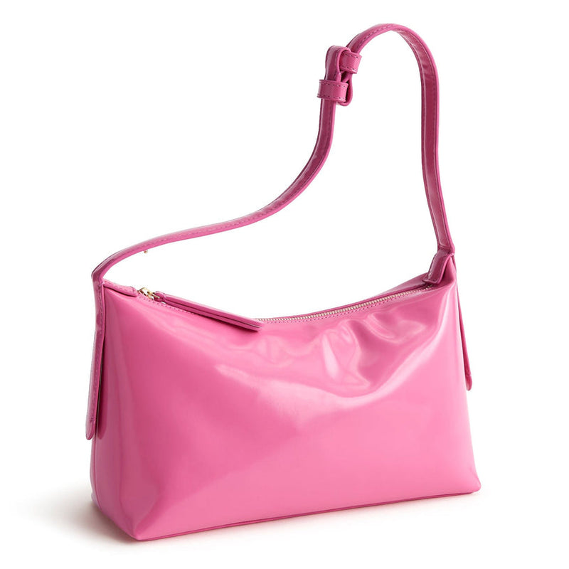 Roxbury Crescent Shoulder Bag : Ibis Rose