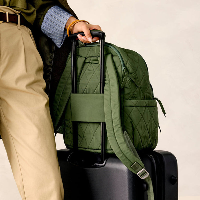 Bancroft Backpack : Bronze Green