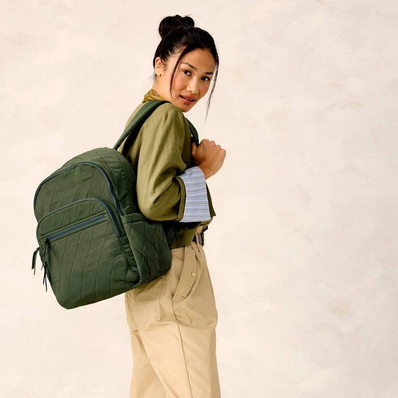 Bancroft Backpack : Bronze Green