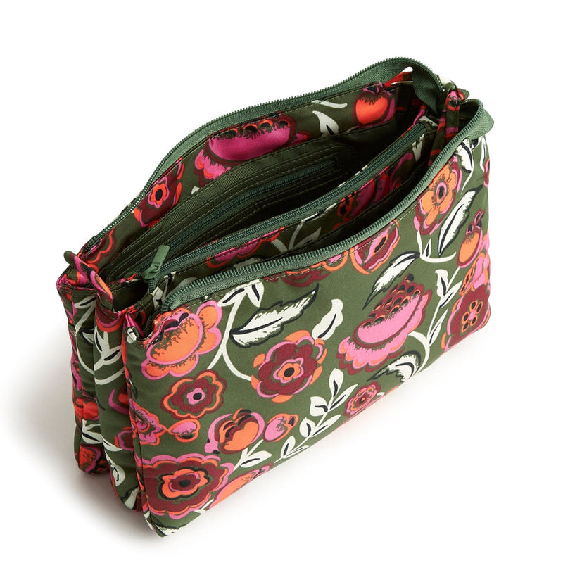 Foxbury Crossbody : Bubbly Flowers Green