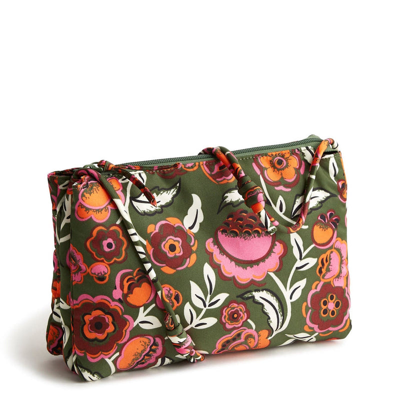 Foxbury Crossbody : Bubbly Flowers Green