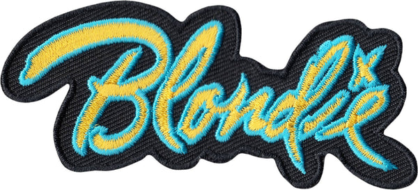 Patch - Blondie - Blue And Yellow Logo