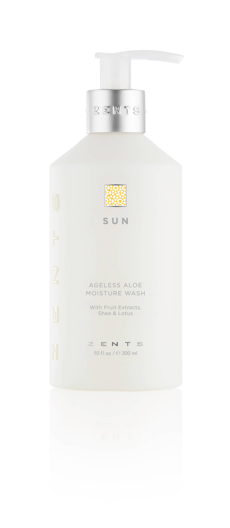 Sun, ZENTS Ageless Aloe Hand & Body Moisture Wash, 10oz