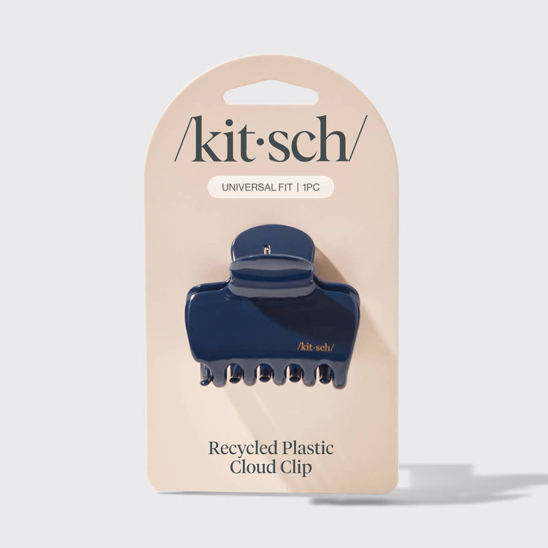 Recycled Medium Cloud Claw Clip - Blue Orchid