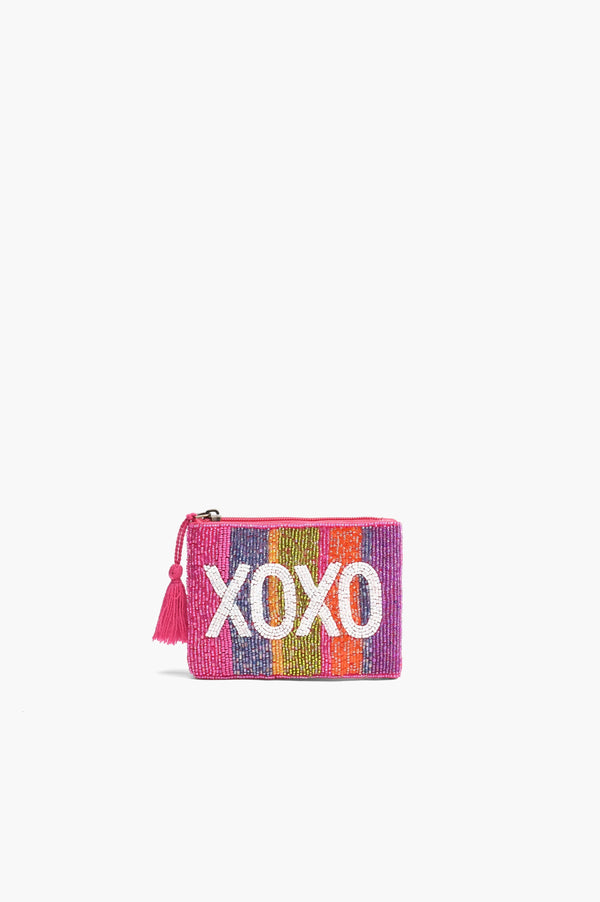 All the Love Coin Bag - Bright XOXO