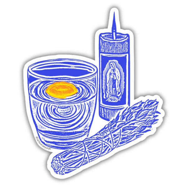 Blue Limpia Sticker