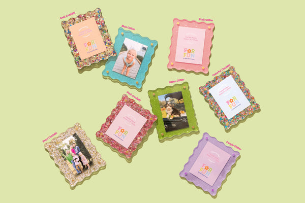 FOR FUN - Acrylic Magnetic Frames - Assorted Colors