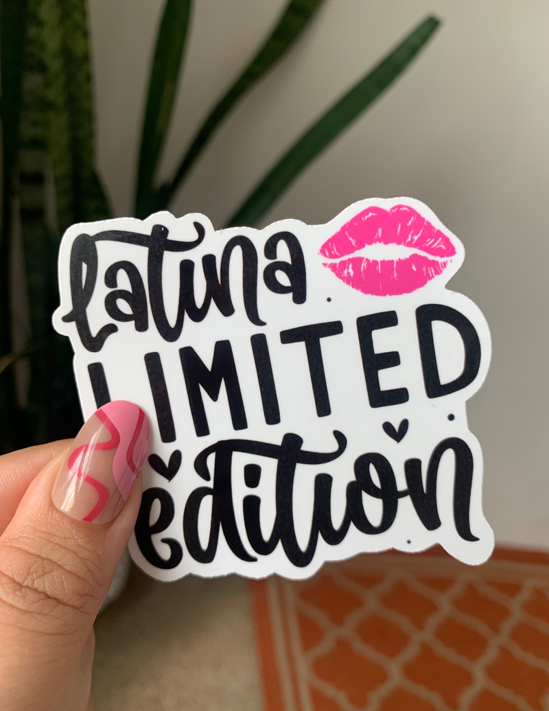 Latina limited edition sticker, laptop decals