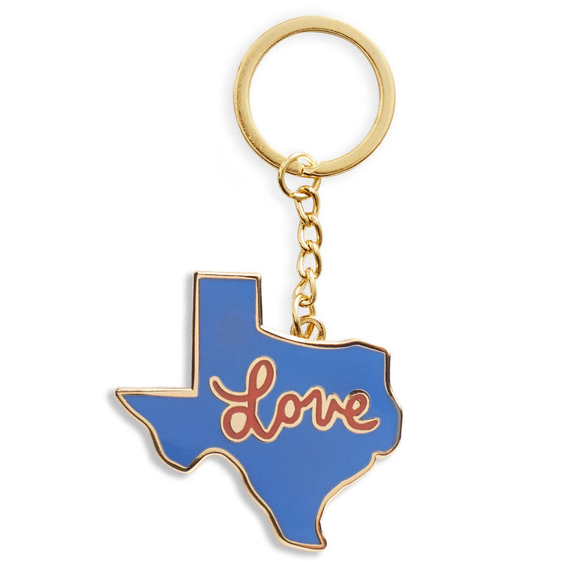 Texas Love Keychain