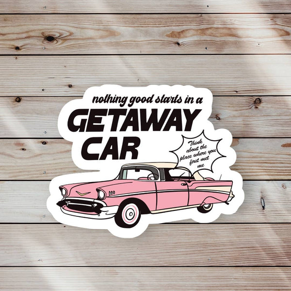 Taylor Eras Getaway Car Sticker