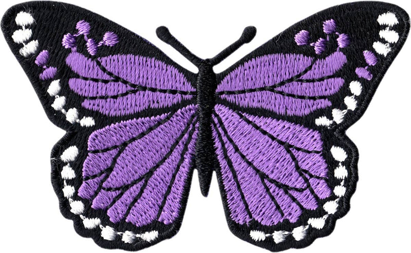 Patch - Butterfly - Beautiful Purple Monarch