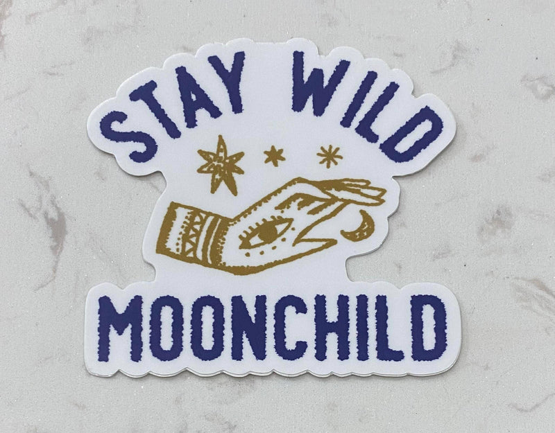 Stay Wild Moon Child Sticker