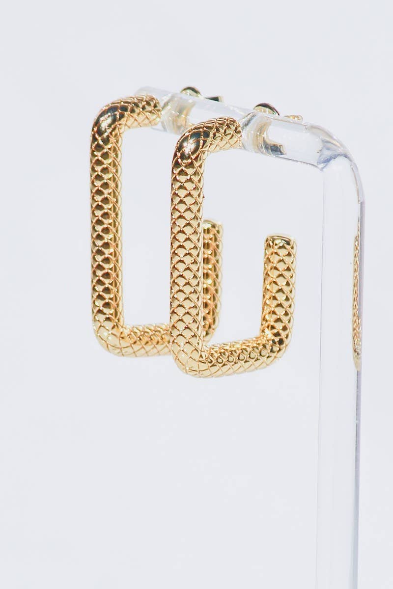 BALI HOOPS- 14K GOLD VERMEIL